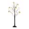 4ft. Pre-Lit Artificial Halloween Pumpkins and Skulls Ornament Tree with 64 Warm White LED Lights